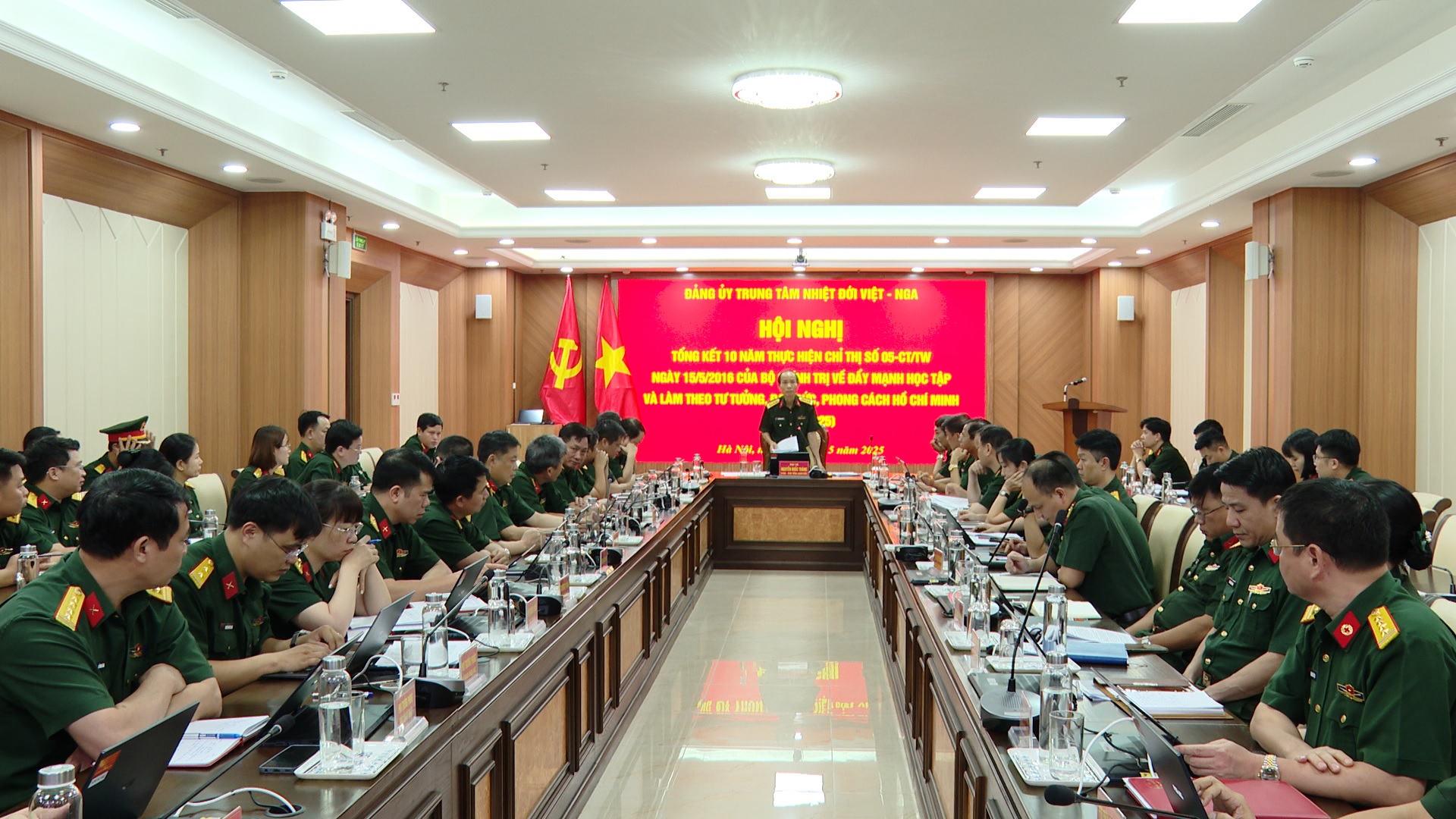 Đảng ủy Trung tâm Nhiệt đới Việt - Nga tổ chức Hội nghị tổng kết 10 năm thực hiện Chỉ thị số 05 của Bộ Chính trị